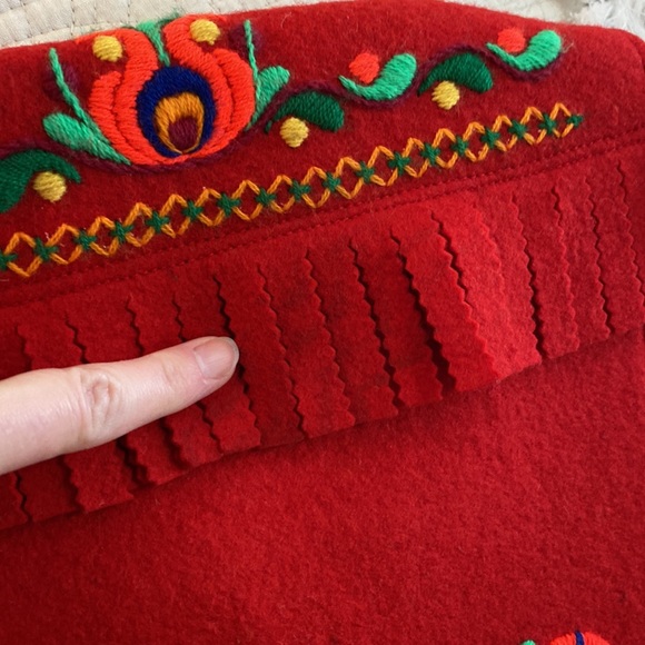 Vintage felt bag - Picture 5 of 5